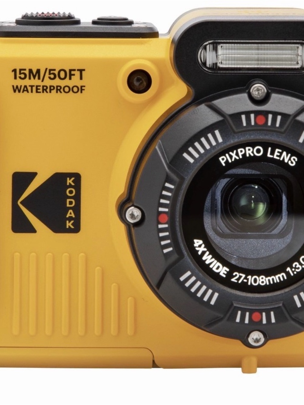 Kodak PIXPRO WPZ2 Waterproof Digital Camera - Yellow